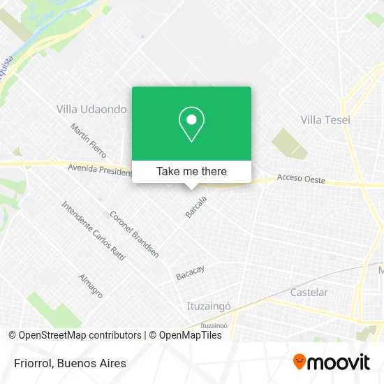 Friorrol map
