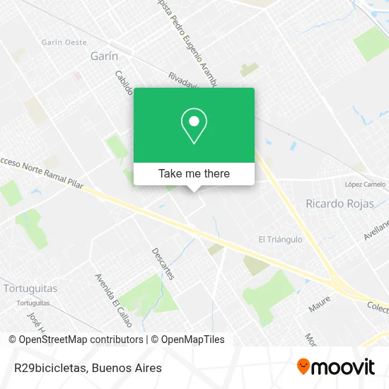 R29bicicletas map