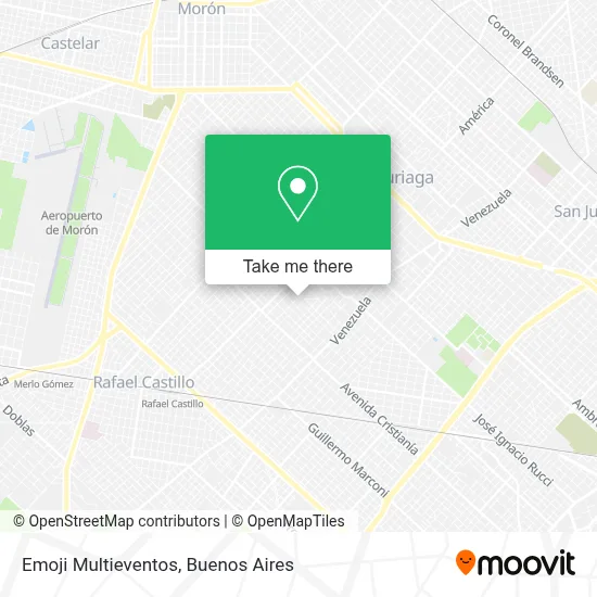 Emoji Multieventos map