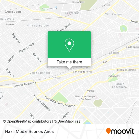 Nazli Moda map