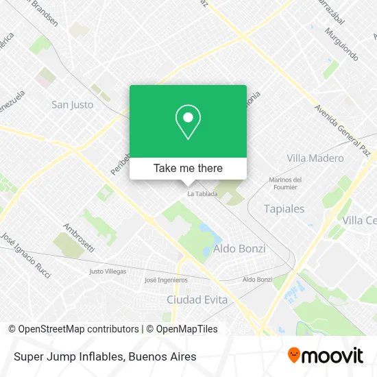 Super Jump Inflables map