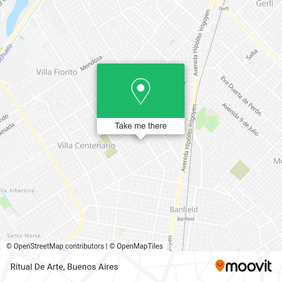 Ritual De Arte map