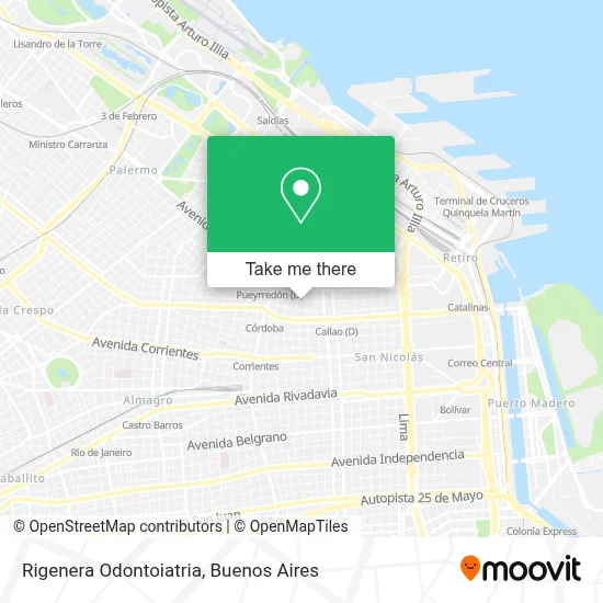 Rigenera Odontoiatria map