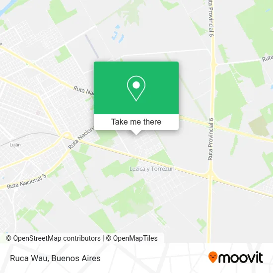 Ruca Wau map