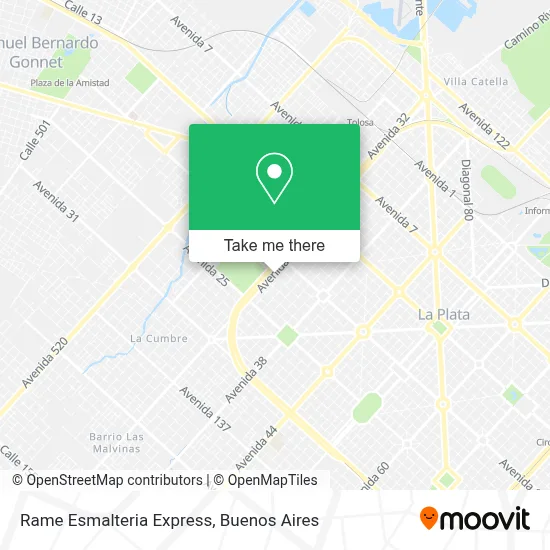 Rame Esmalteria Express map