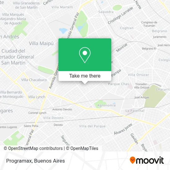 Programax map