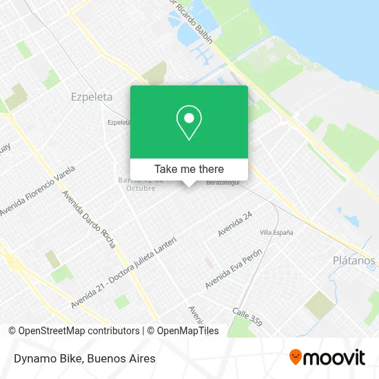 Dynamo Bike map