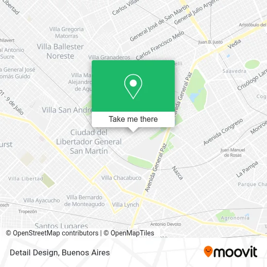 Detail Design map
