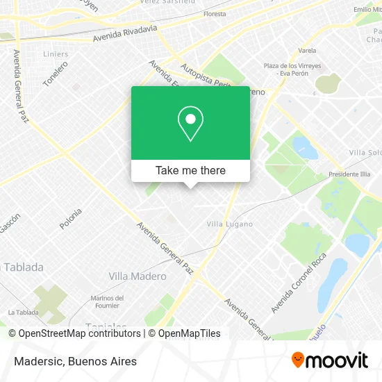 Madersic map