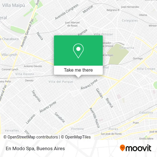 En Modo Spa map