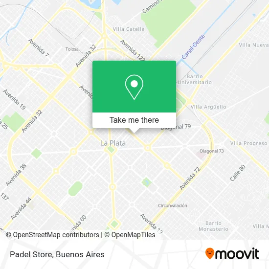 Padel Store map