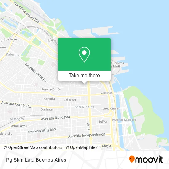 Pg Skin Lab map