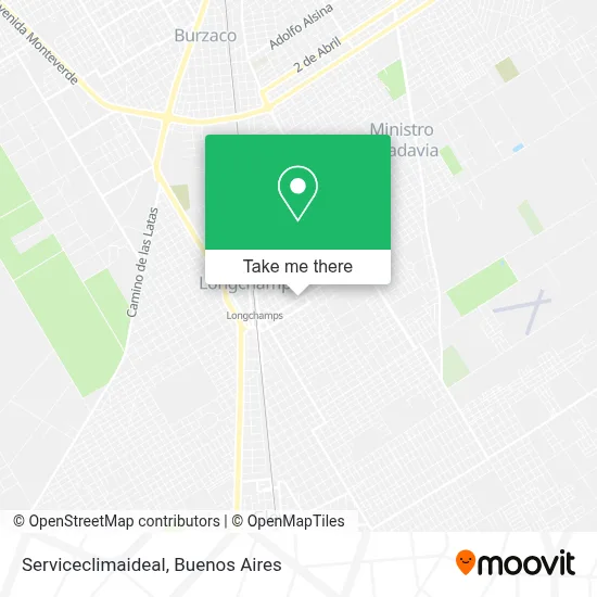 Serviceclimaideal map
