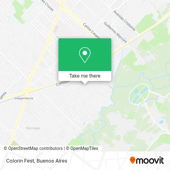 Colorin Fest map