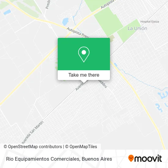 Rio Equipamientos Comerciales map