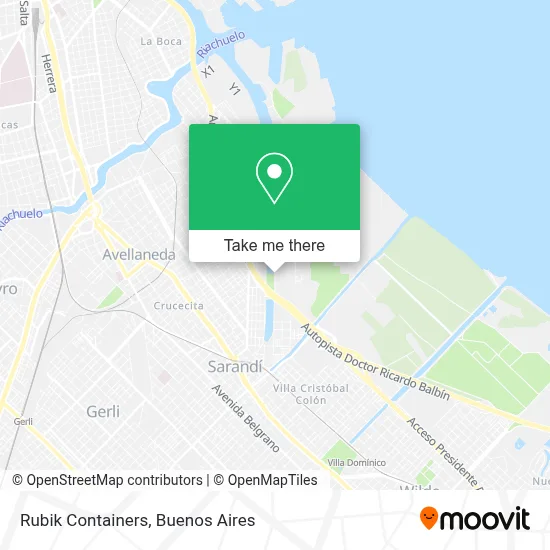Rubik Containers map