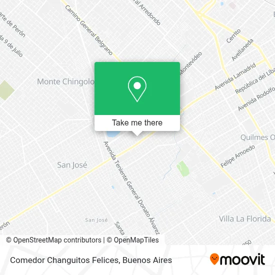 Comedor Changuitos Felices map