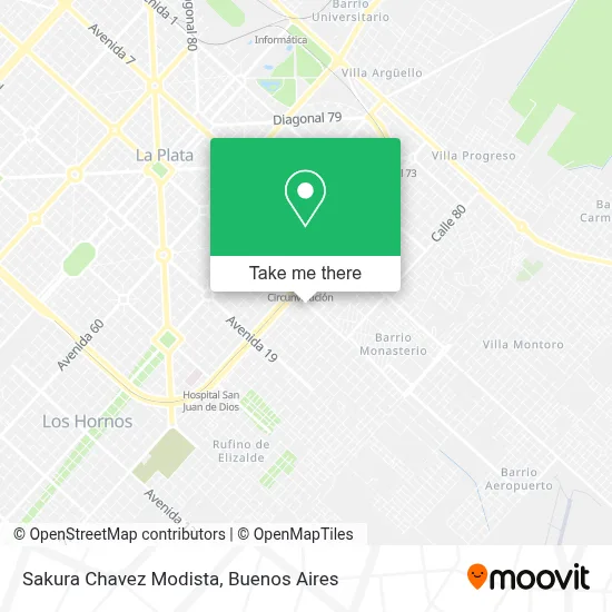 Sakura Chavez Modista map