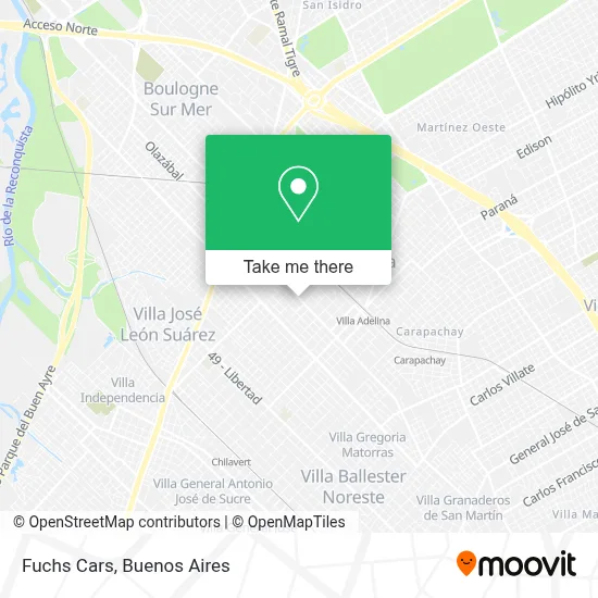 Fuchs Cars map