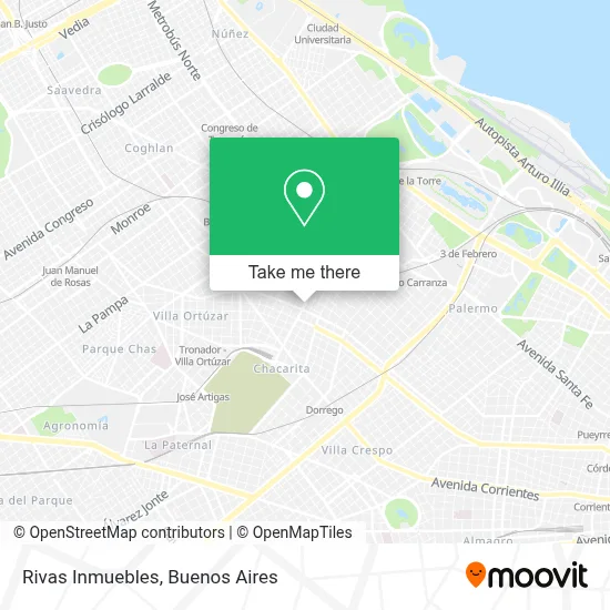 Rivas Inmuebles map