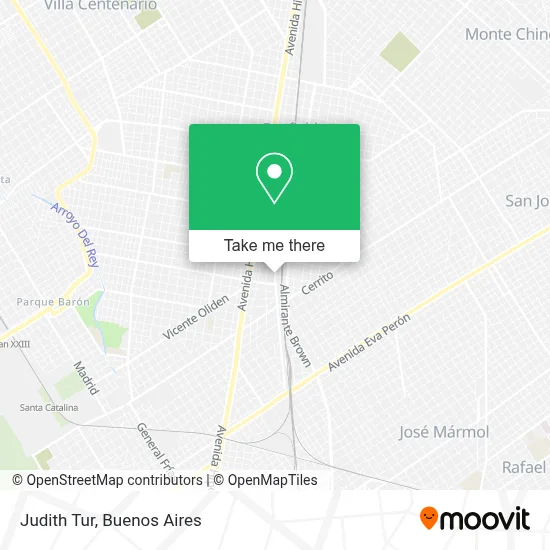 Judith Tur map