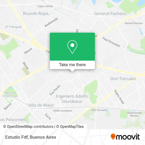 Estudio Fdf map