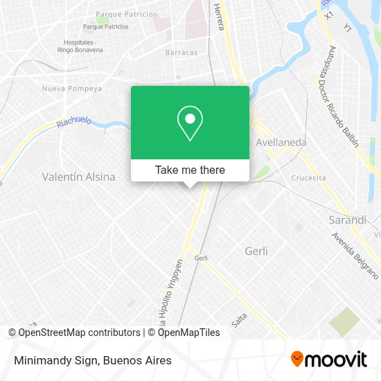 Minimandy Sign map