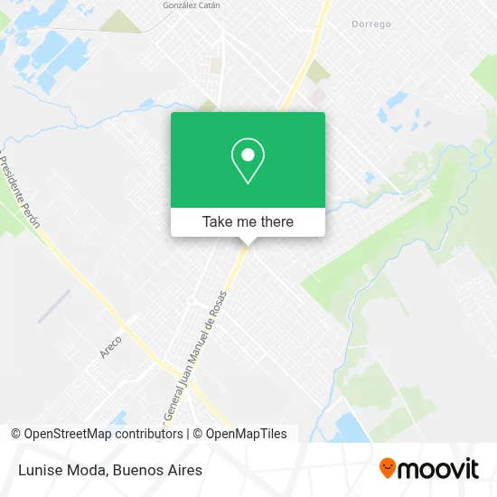 Lunise Moda map