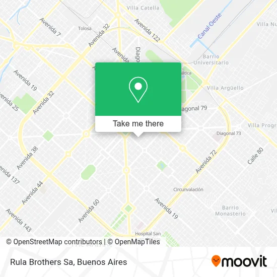 Rula Brothers Sa map