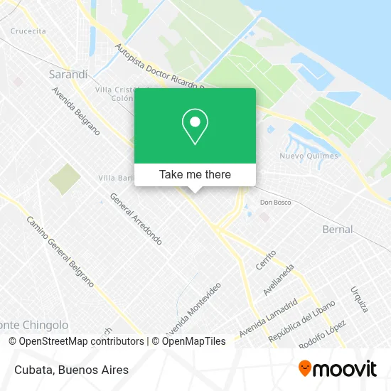 Cubata map