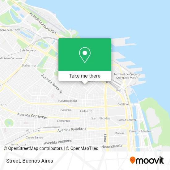 Strada map