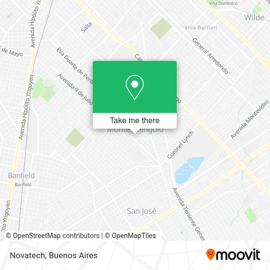 Novatech map