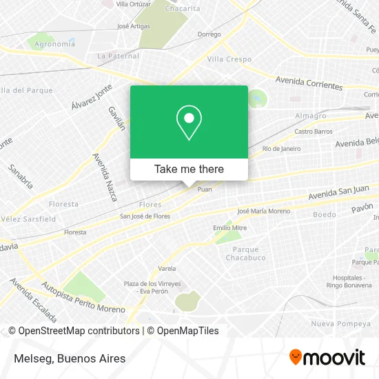 Melseg map
