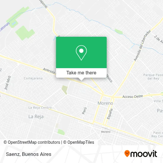 Saenz map