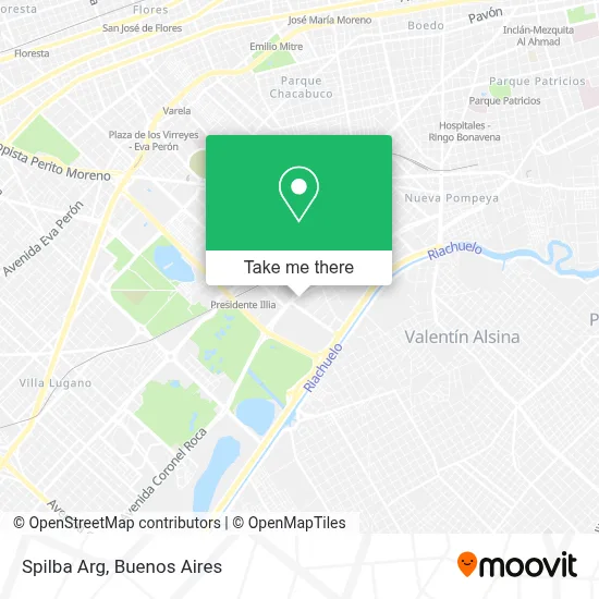 Spilba Arg map