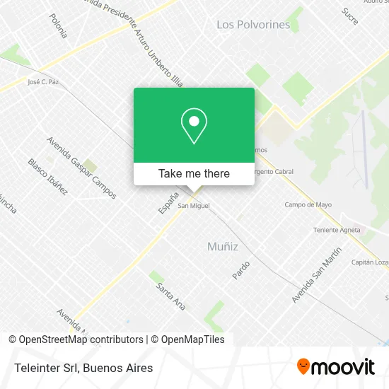 Teleinter Srl map