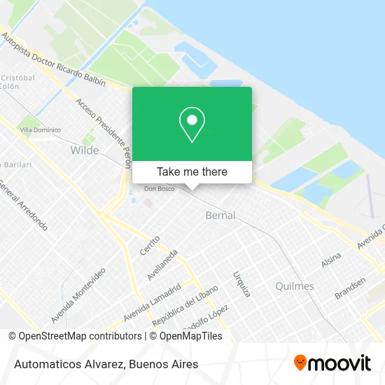 Automaticos Alvarez map
