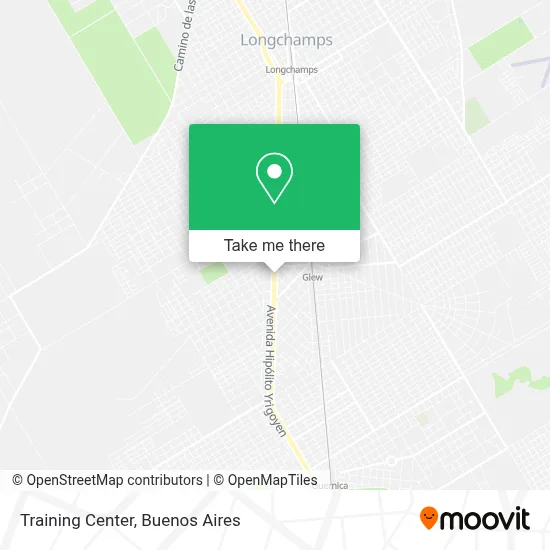 Training Center map