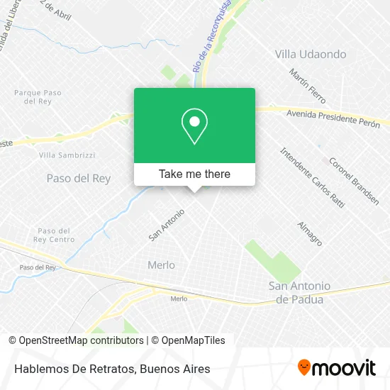 Hablemos De Retratos map