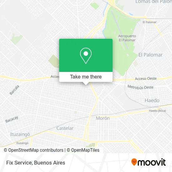 Fix Service map