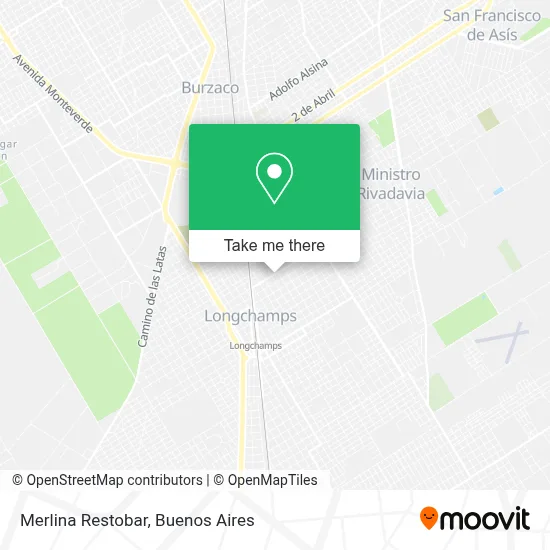 Merlina Restobar map