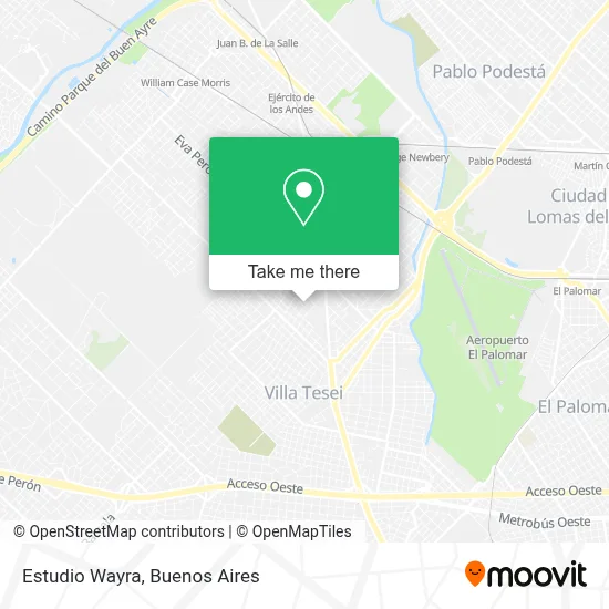 Estudio Wayra map