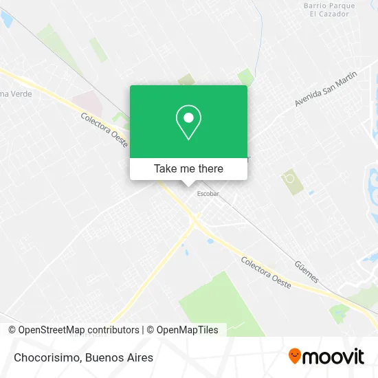 Chocorisimo map