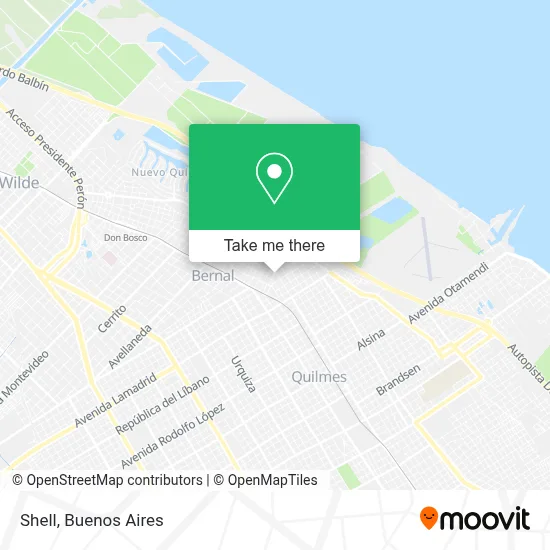 Shell map