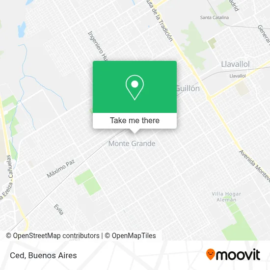 Ced map