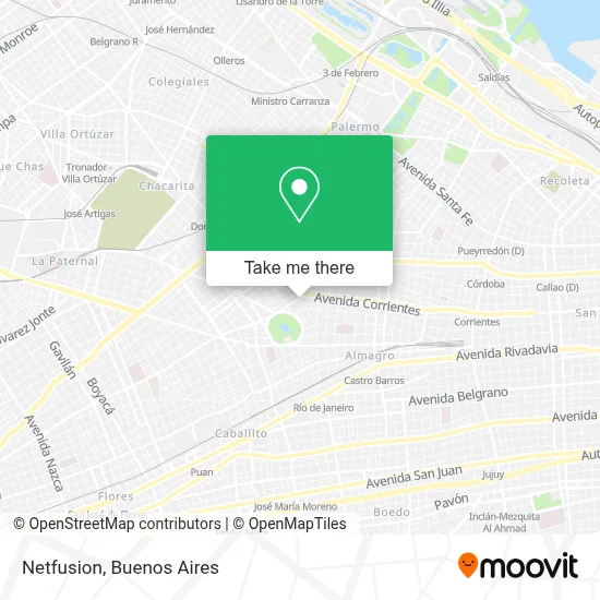 Netfusion map