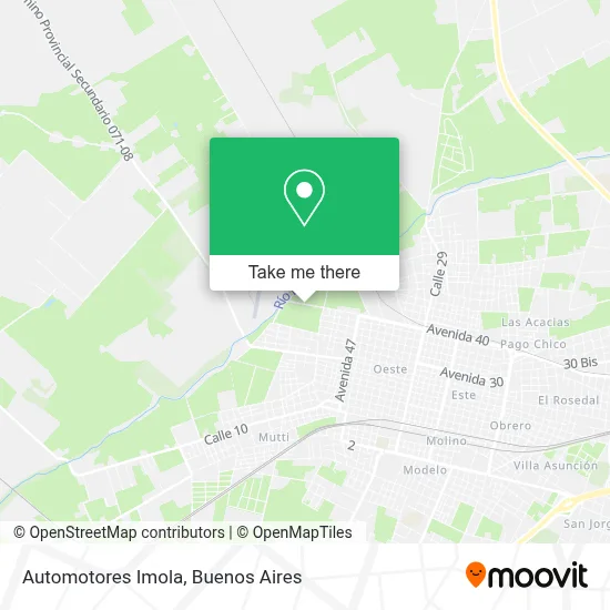 Automotores Imola map