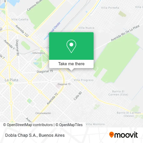 Dobla Chap S.A. map