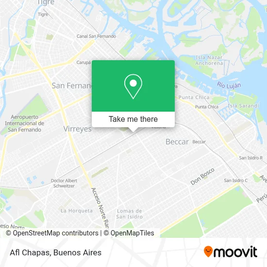 Afl Chapas map