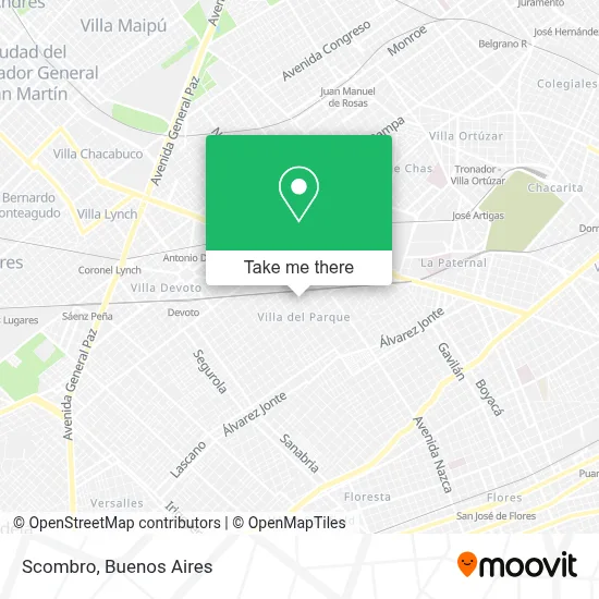 Scombro map